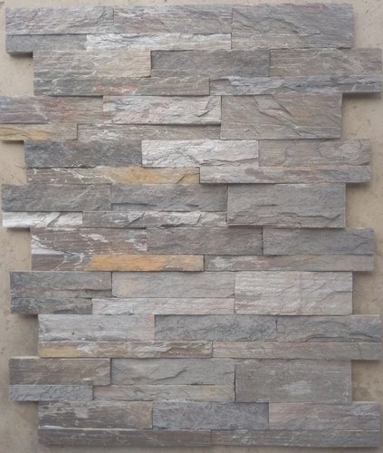 Color Stone External Cladding, for interior exterior walls, Size : 15x60cm