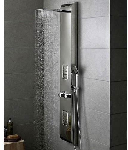 Stainless steel shower panel, Feature : Elegant look, Precisely designed, Easy installation