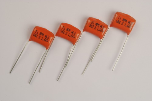 Polypropylene capacitors, Rated Voltage : 100V DC, 250V DC, 400V DC, 630V DC