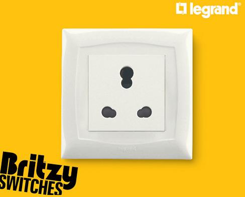 Legrand Three Pin Socket