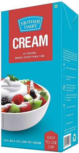 Dairy UHT Fresh Cream, Packaging Size : 1ltr