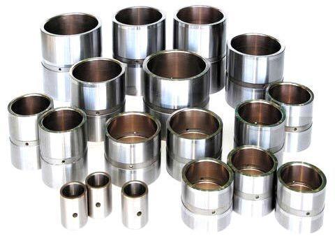 Polished Silver Steel Cylindrical Bushes