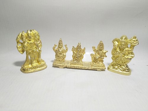 Moradabad Brass Ganesh Statues, for Worship