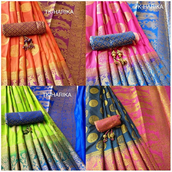 TK-HARIKA Dupion silk saree