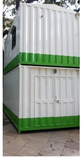 Steel Container Home, Color : White Green