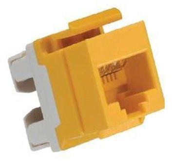 Digisol Unshielded Keystone Jack, Color : Yellow