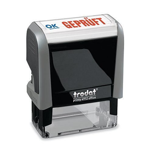 Plastic Self Inking Text Stamp