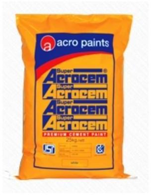 Emulsion Acrocem Paints, Packaging Size : 10 Kg