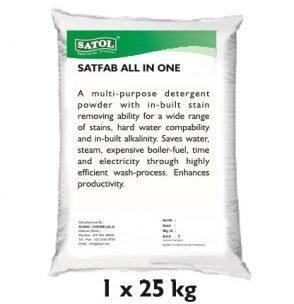 Satfab All in One Powder, for Laundry, Packaging Type : Packet