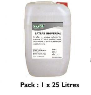 Satol Satfab Universal Liquid, for Laundry, Packaging Type : Plastic Can