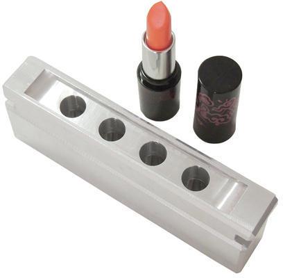 Rectangular Metal 4 Cavity Lipstick Molds