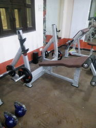 Mild Steel Adjustable Decline Gym Bench