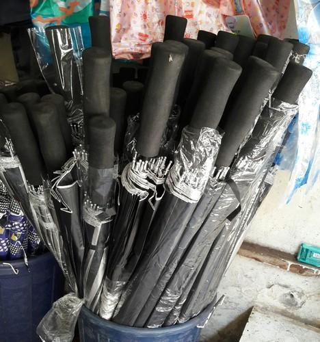 Black Long Umbrellas, Size : Free, Free size