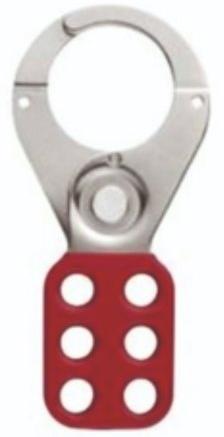 Iron Lockout Vinyl Coated Hasp, Color : Red, Blue, Green, Yellow