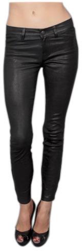 Plain Black Ladies Leather Pant, Size : XL, XXl