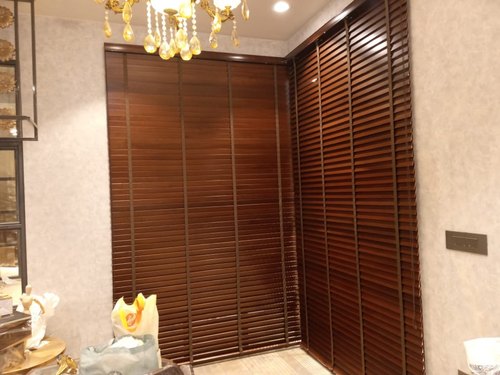 Vertical Wooden Window Blinds