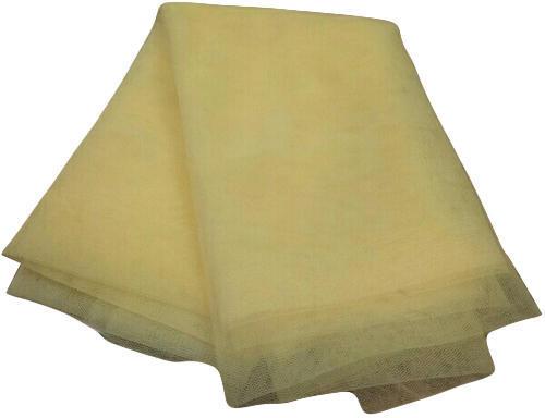 Light Yellow Net Fabric, Width : 56 inch