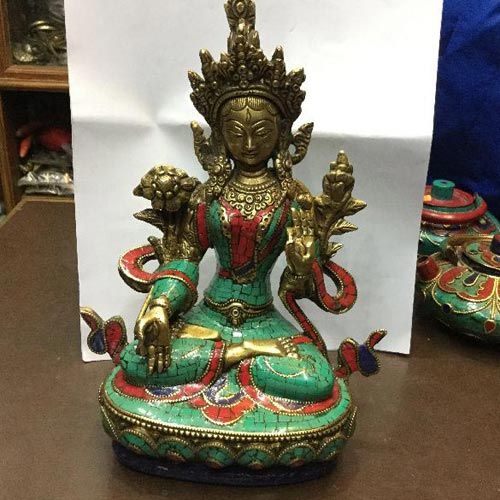 Green Tara Statue