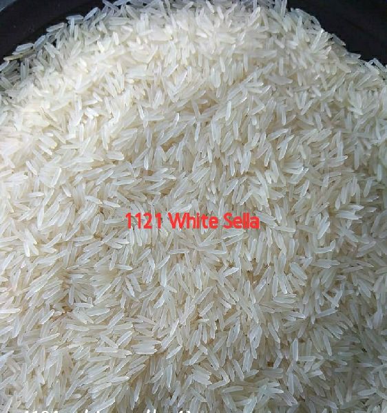 Organic Hard 1121 white sella Rice, Variety : Long Grain