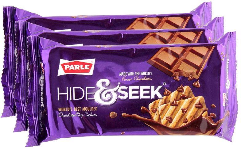 Parle Hide & Seek Biscuits, for Snacks, Packaging Type : Plastic Packet