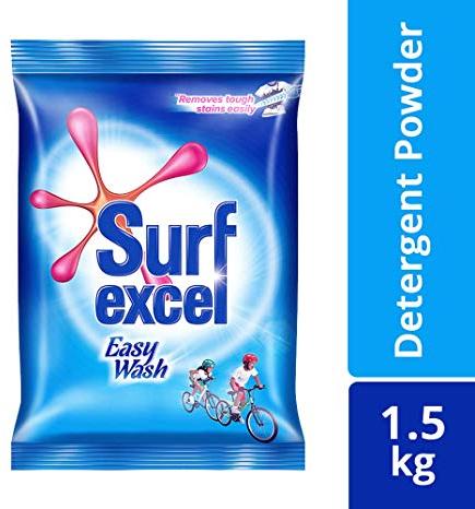 Surf Excel Detergent Powder, Shelf Life : 1year