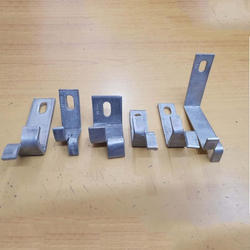 304 Stainless Steel Polish Cladding Clamp, Color : Silver
