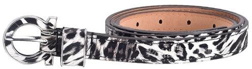 Palito Leather Ladies Stylish Belt, Color : Black, White