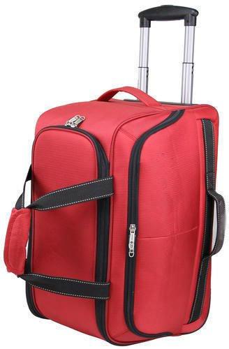 Plain Trolley Bags, Color : Red