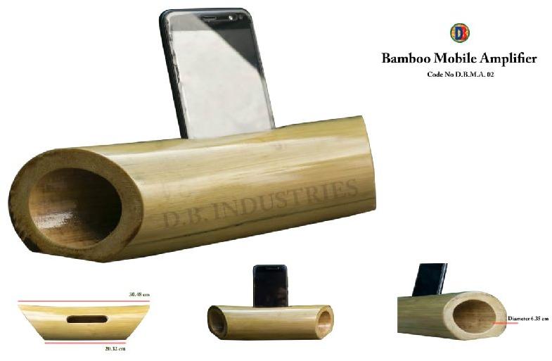 Natural Bamboo Mobile Amplifier