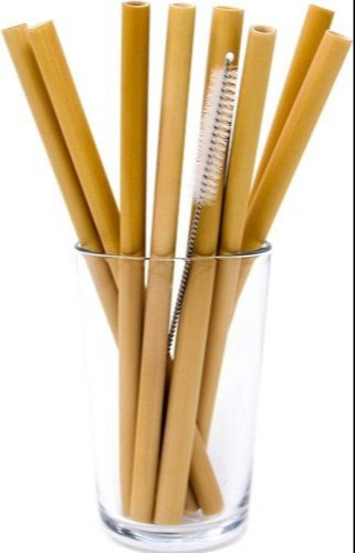 Bamboo water straw