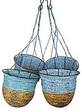 Oval Iron Hanging basket