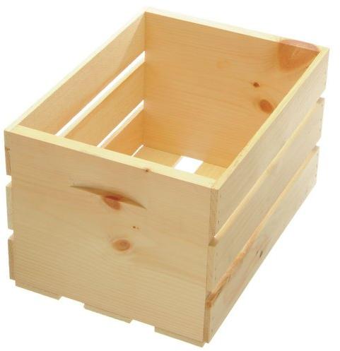 Rectangular Wooden Crate Box, Feature : Good Quality, Heat Resistance, Light Weight, Capacity : 20-30kg