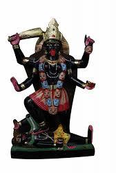 Marble Kali Maa Statue, Color : Black