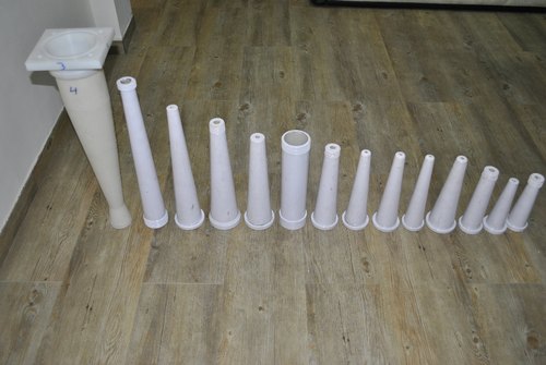  ABS Plastic Spray Nozzles, Color : WHITE