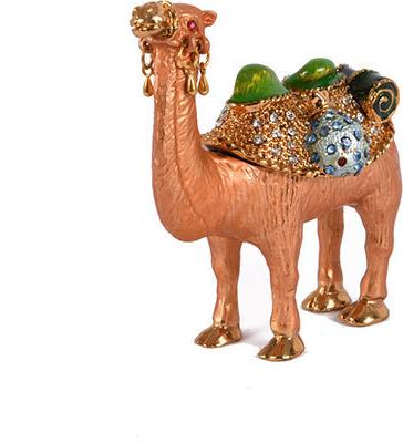 RAWSOMS SHACK Metal Showpiece Camel, for Interior Decor