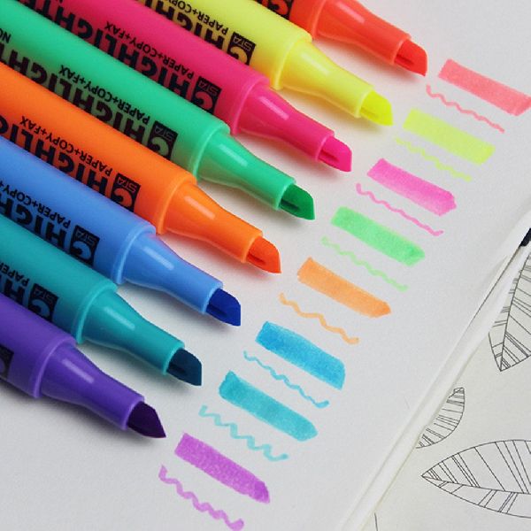 Plastic Highlighter Pens, Packaging Type : Boxes