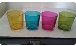 Colored Glass, Color : Yellow, Blue, Pink, Green