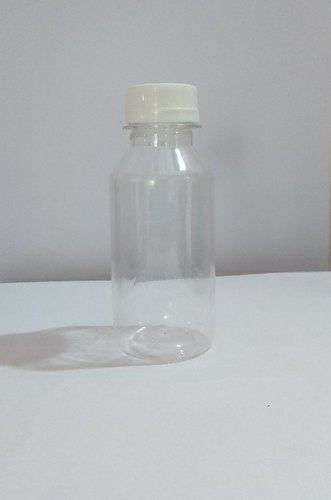 Nangal Enterprise Round Transparent Pet Bottle, for Chemical, Oils, Water, etc, Capacity : 100 ml