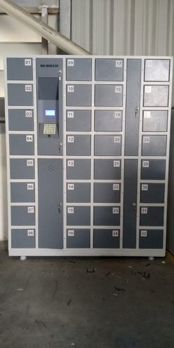 Microleaf Mild steel Digital Automatic Locker, for Office