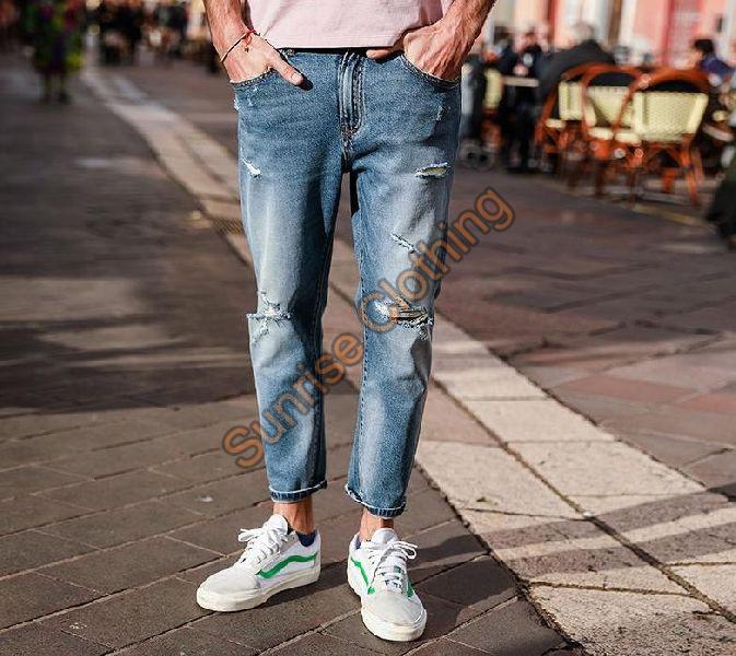 ankle length jeans for men