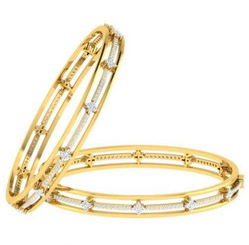 Polished diamond bangles, Occasion : Casual Wear, Party Wear