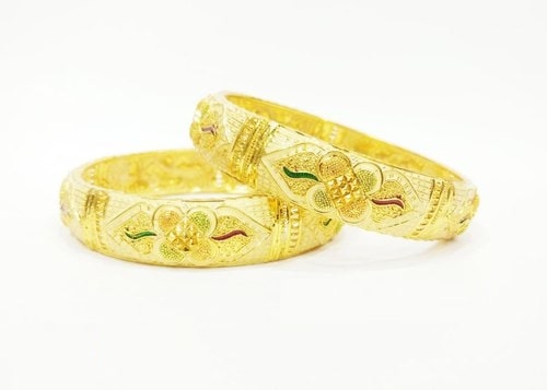 Polished gold plated bangles, Occasion : Engagement, Gift, Party