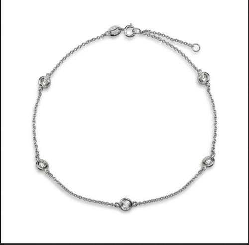 Polished silver anklets, Packaging Type : Plastic Box, Plastic Packet