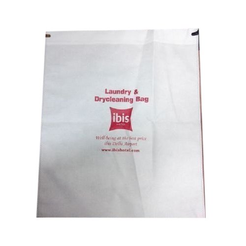 RADHEY FABRICS Plain Cotton Disposable Laundry Bag, Storage Capacity : 10-15kg, 15-20kg, 5-10kg