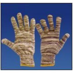 Polyester Melange Knitted Gloves