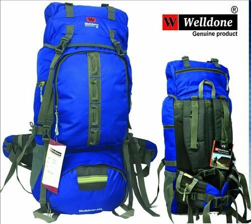Blue Tracking Bags