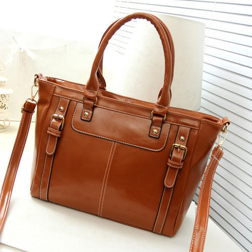 Rectangular Leather Ladies Stylish Handbags, for Party, Wedding, Size : Standard