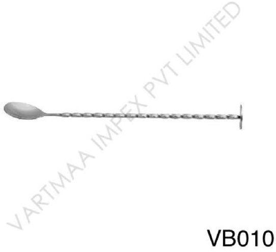 Polished Stainless Steel Spoon, Length : 27.5cm