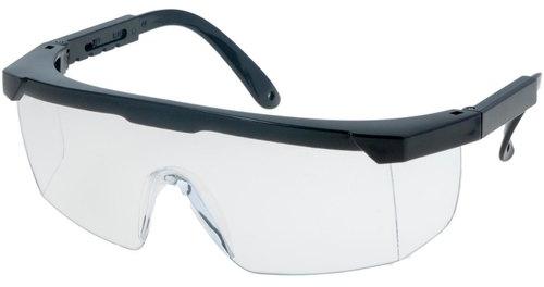 Black Polycarbonate Safety Goggle, Packaging Type : Box