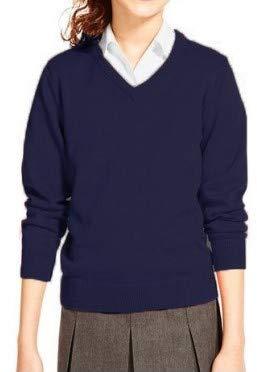 Plain Wool Girls School Sweater, Size : M, XL, XXL
